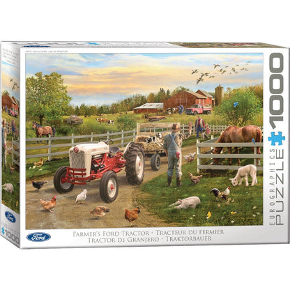 Puzzle Farmers Ford Tractor 1000pc