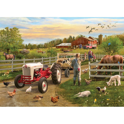 Puzzle Farmers Ford Tractor 1000pc