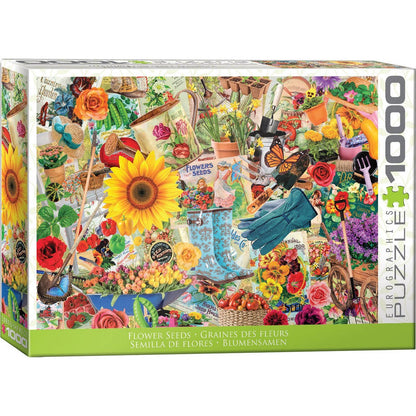 Puzzle Flower Seeds 1000pc