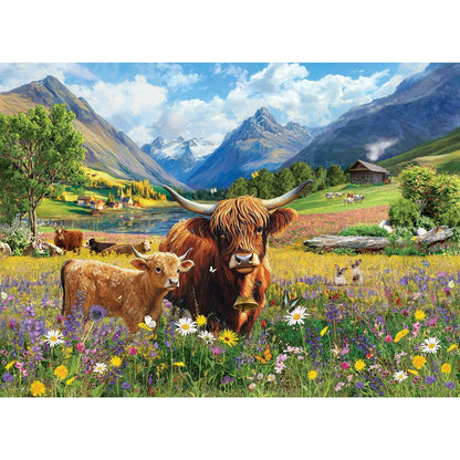 Puzzle Highland Cows 1000pcs