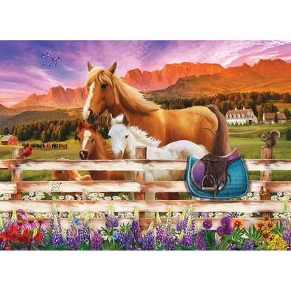 Puzzle Horse & Foal 1000pcs