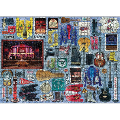 Puzzle Grand Ole Opry Collage 1000pcs