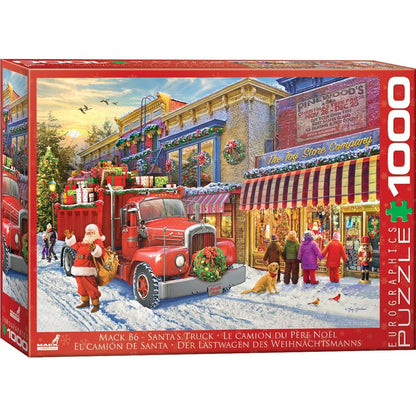 Puzzle Mack B6 Santa's Truck 1000pcs