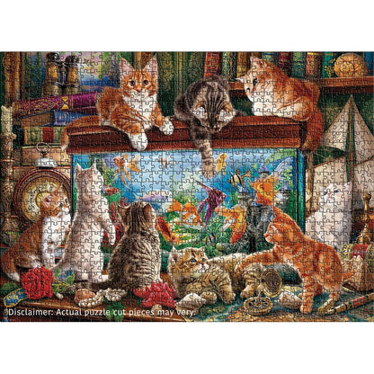 Puzzle Cats By Aquarium 1000pcs