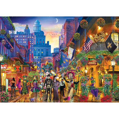 Puzzle Mardi Gra New Orleans 1000pcs