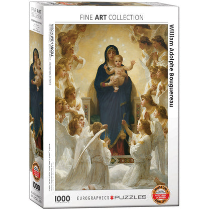 Puzzle Virgin With Angels 1000pc