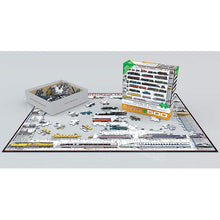 Puzzle History Of Trains 500PxXL