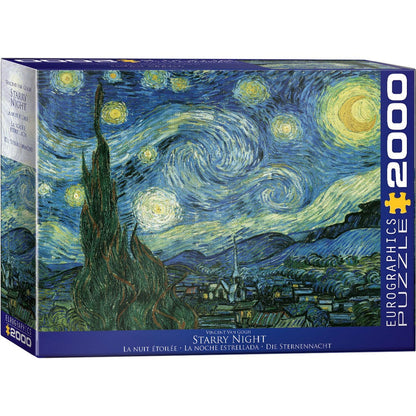 Puzzle Van Gogh Starry Night 2000pc