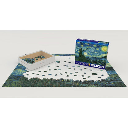 Puzzle Van Gogh Starry Night 2000pc