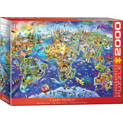 Puzzle Crazy World 2000pc