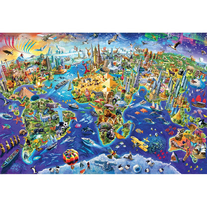 Puzzle Crazy World 2000pc