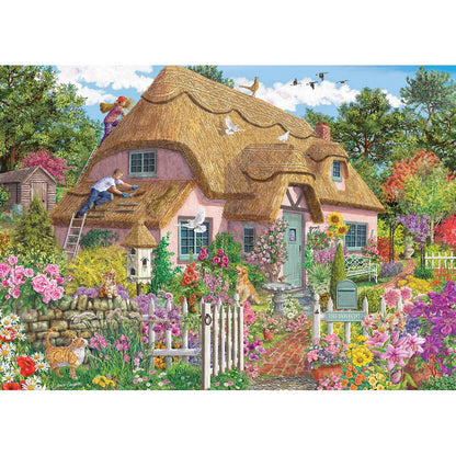 Puzzle Thatched Cottage 1000Pc
