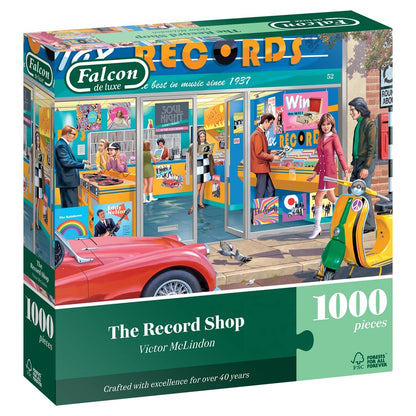 Puzzle The Record Shop 1000Pc