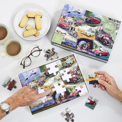 Puzzle Piecing Together Transport 24P