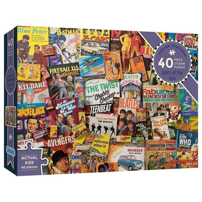 Puzzle Piecing Together 60's Spirit