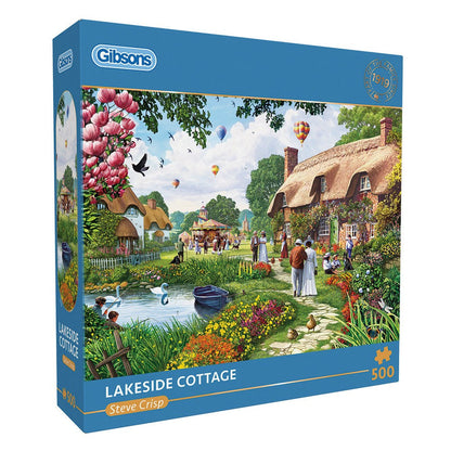 Puzzle Lakeside Cottage 500Pc