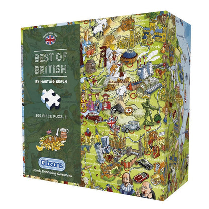 Puzzle Best Of British 500Pc
