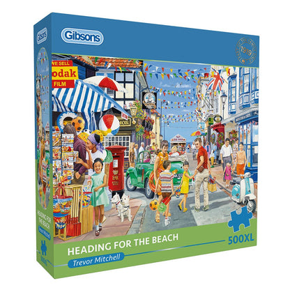 Puzzle Heading For The Beach 500PcXL