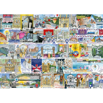 Puzzle Bright Lights Big Cities 500XL