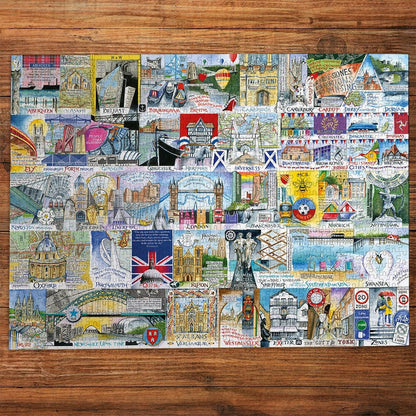 Puzzle Bright Lights Big Cities 500XL