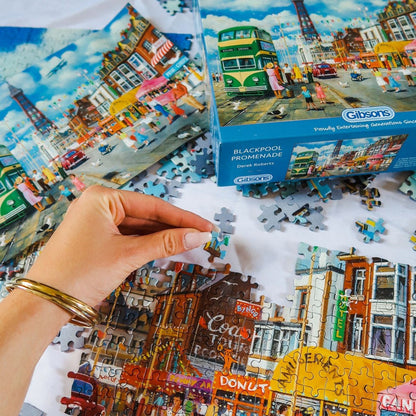 Puzzle Blackpool Promenade 1000Pc