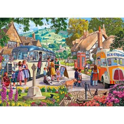 Puzzle Boarding The Bus 1000Pc