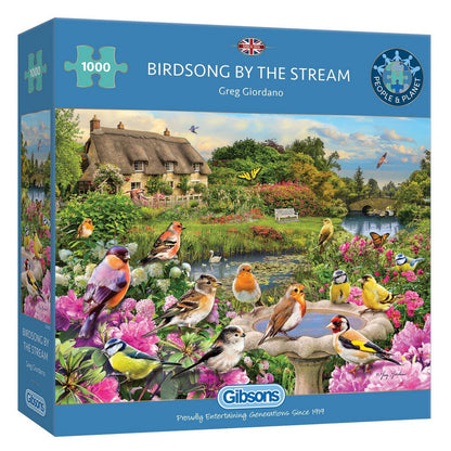 Puzzle Birdsong By The Stream 1000Pc