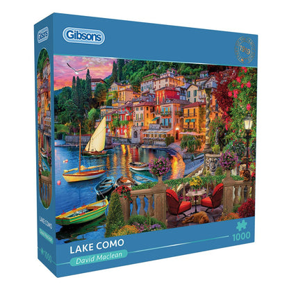 Puzzle Lake Como 1000P