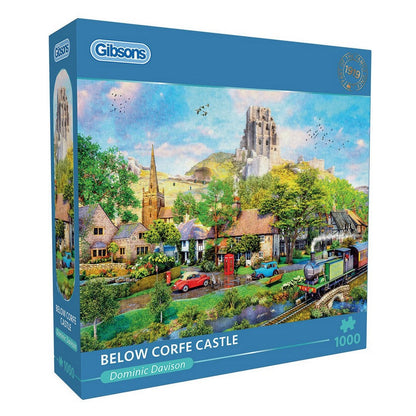 Puzzle Below Corfe Castle 1000Pc