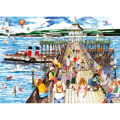 Puzzle Clevedon Pier 1000Pc