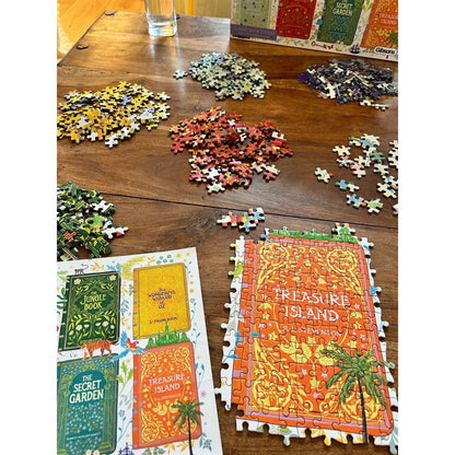 Puzzle Classic Book Covers 1000Pc