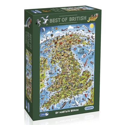 Puzzle Best Of Britain 1000Pc