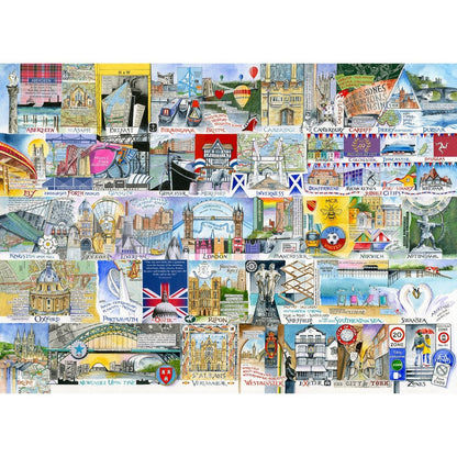 Puzzle Bright Lights Big Cities 1000P