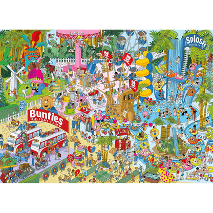 Puzzle Jokesaws Trouble Paradise 1000