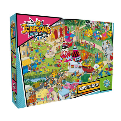 Puzzle Jokesaws Campsite Capers 1000P