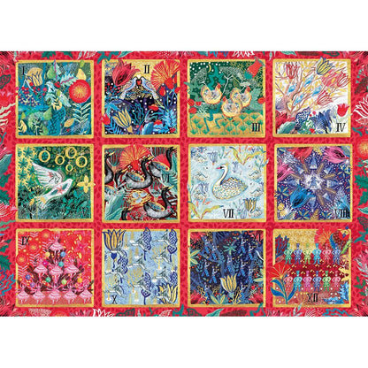 Puzzle 12 Days Of Christmas 1000Pc