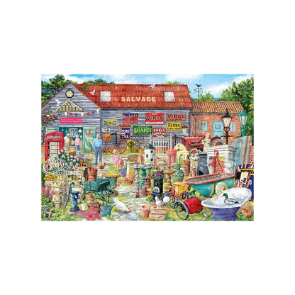 Puzzle Pots & Penny Farthings 2000Pc