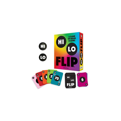 Hi Lo Flip Card Game Board Game