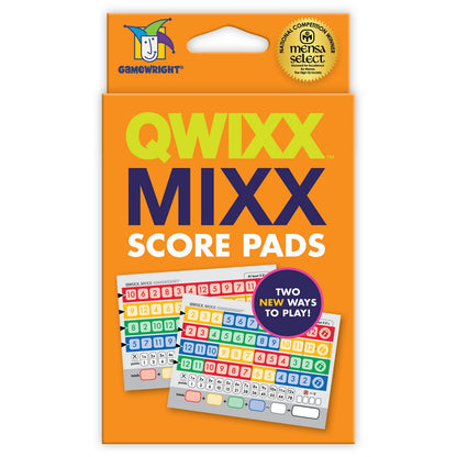 Qwixx Mixx Score Pads 1 Pad Board Game