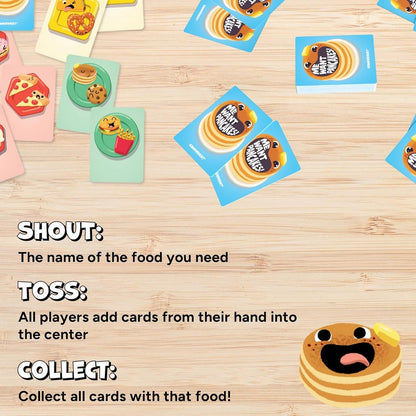 Me Want Pancakes Yummy Card Gm Board Game
