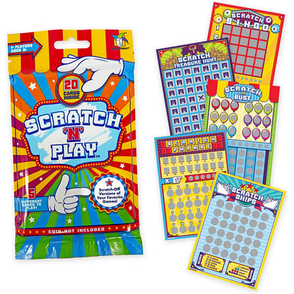 Scratch N Play Scratch-Off Gms Board Game