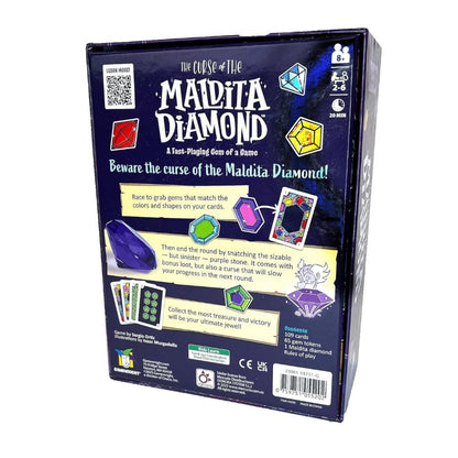 The Curse O/T Maldita Diamond Board Game