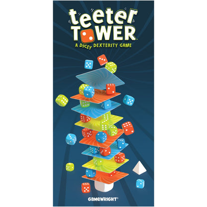 Teeter Tower Dicey Dexterity G Board Game