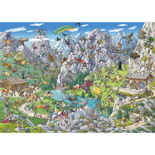 Puzzle Tanck Alpine Fun 1000Pc