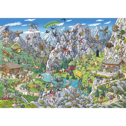 Puzzle Tanck Alpine Fun 1000Pc
