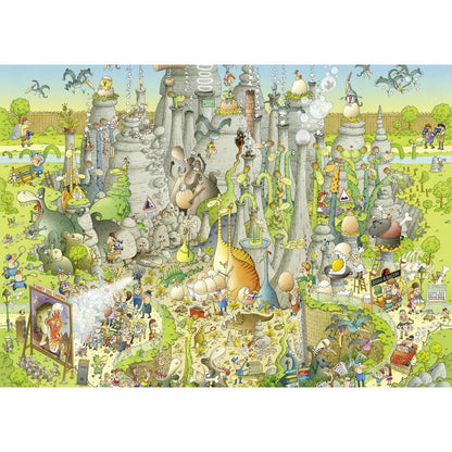 Puzzle Funky ZooJurassic Habitat1000