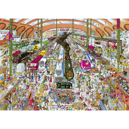 Puzzle Schone Train Station 2000Pc