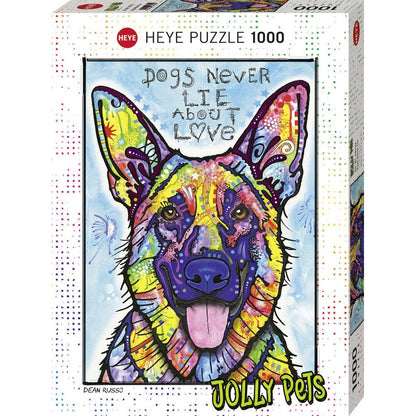 Puzzle Jolly Pets Dogs Never 1000 Pc
