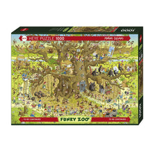 Puzzle Funky Zoo Monkey Habitat 1000