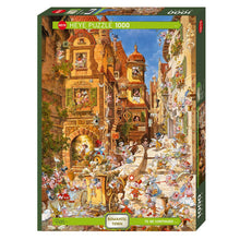 Puzzle Romantic Town By Day 1000Pc